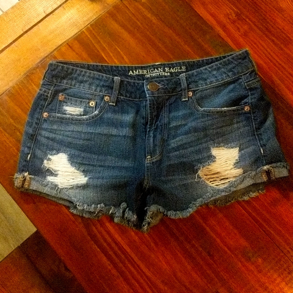 American Eagle Jean Shorts size 8
